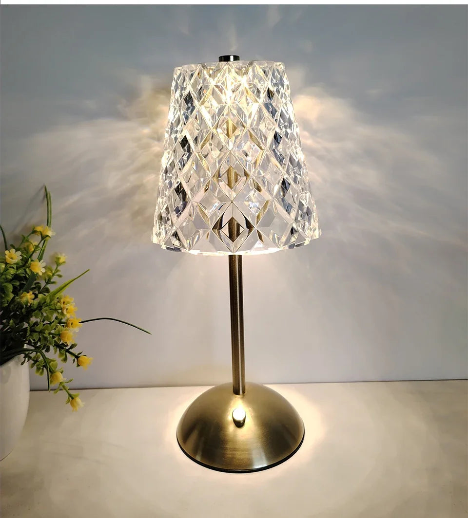 Crystal Table Lamp