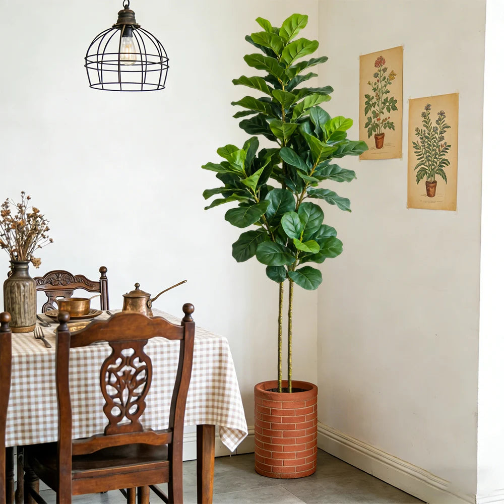 Large Fake Ficus Tree