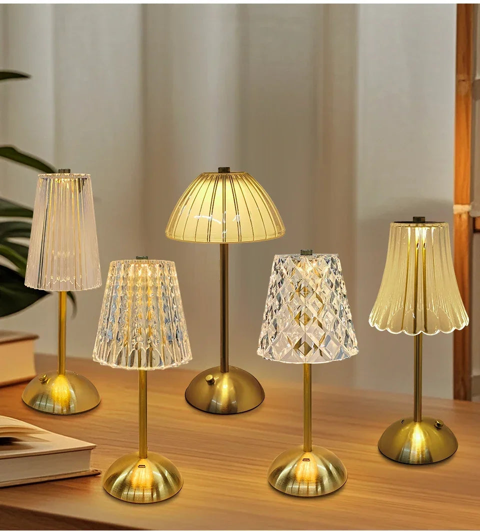 Crystal Table Lamp