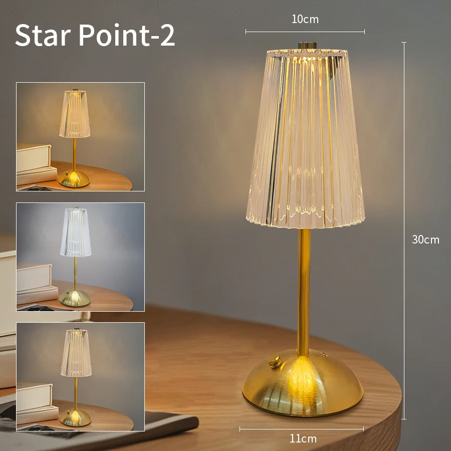 Crystal Table Lamp