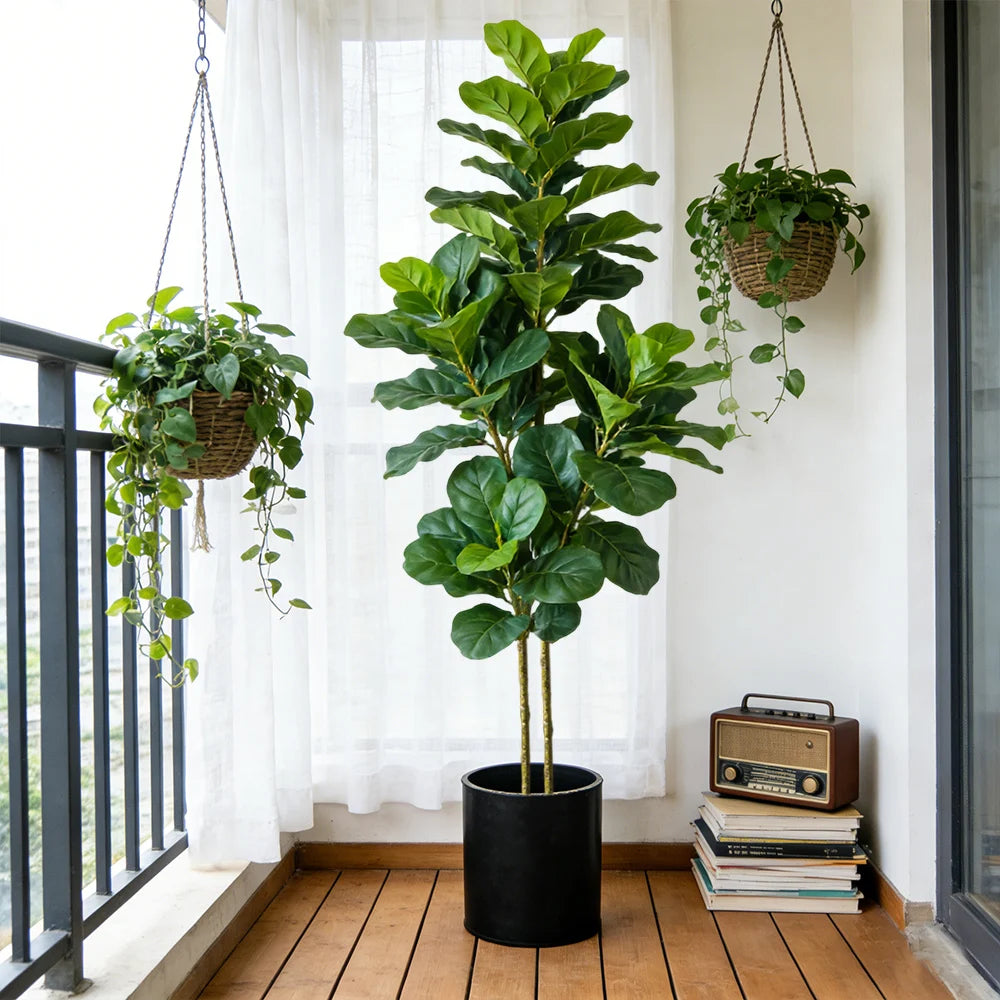 Large Fake Ficus Tree