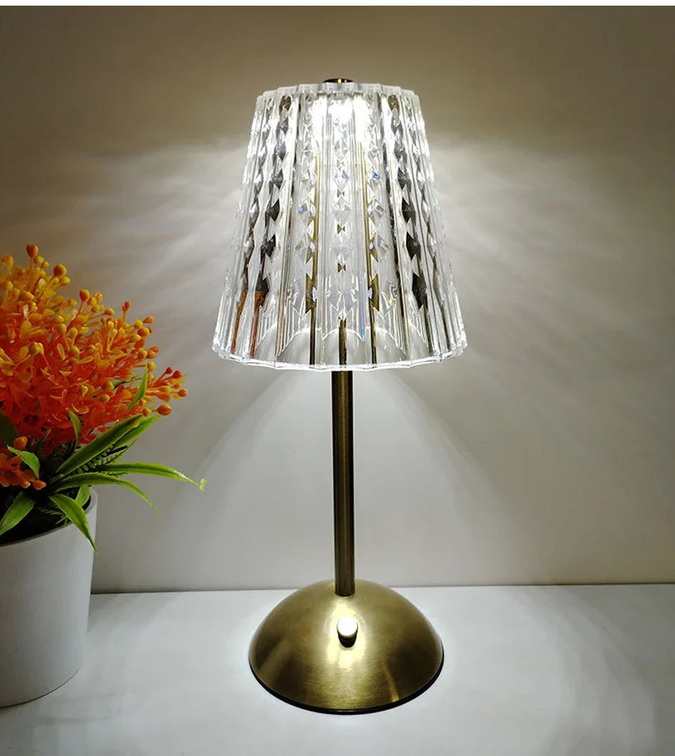 Crystal Table Lamp